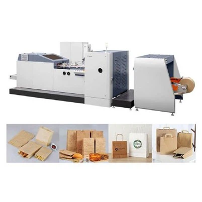 Papieren Zakken Maken Machine